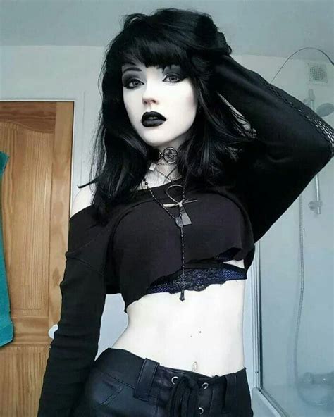 nude goth girl|Goth Egirl